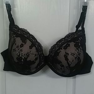 Lane Bryant Cacique Bold Lace Plunge 44C
